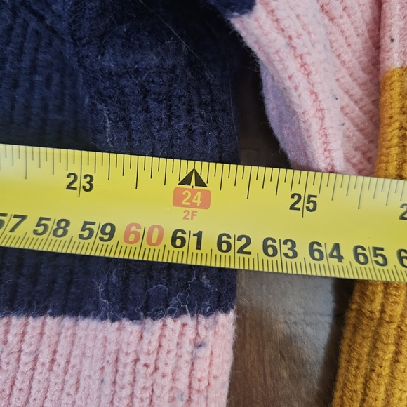 Torrid Size 2 Striped Hooded Sweater with Kangaroo Pocket - Picture 8 of 10